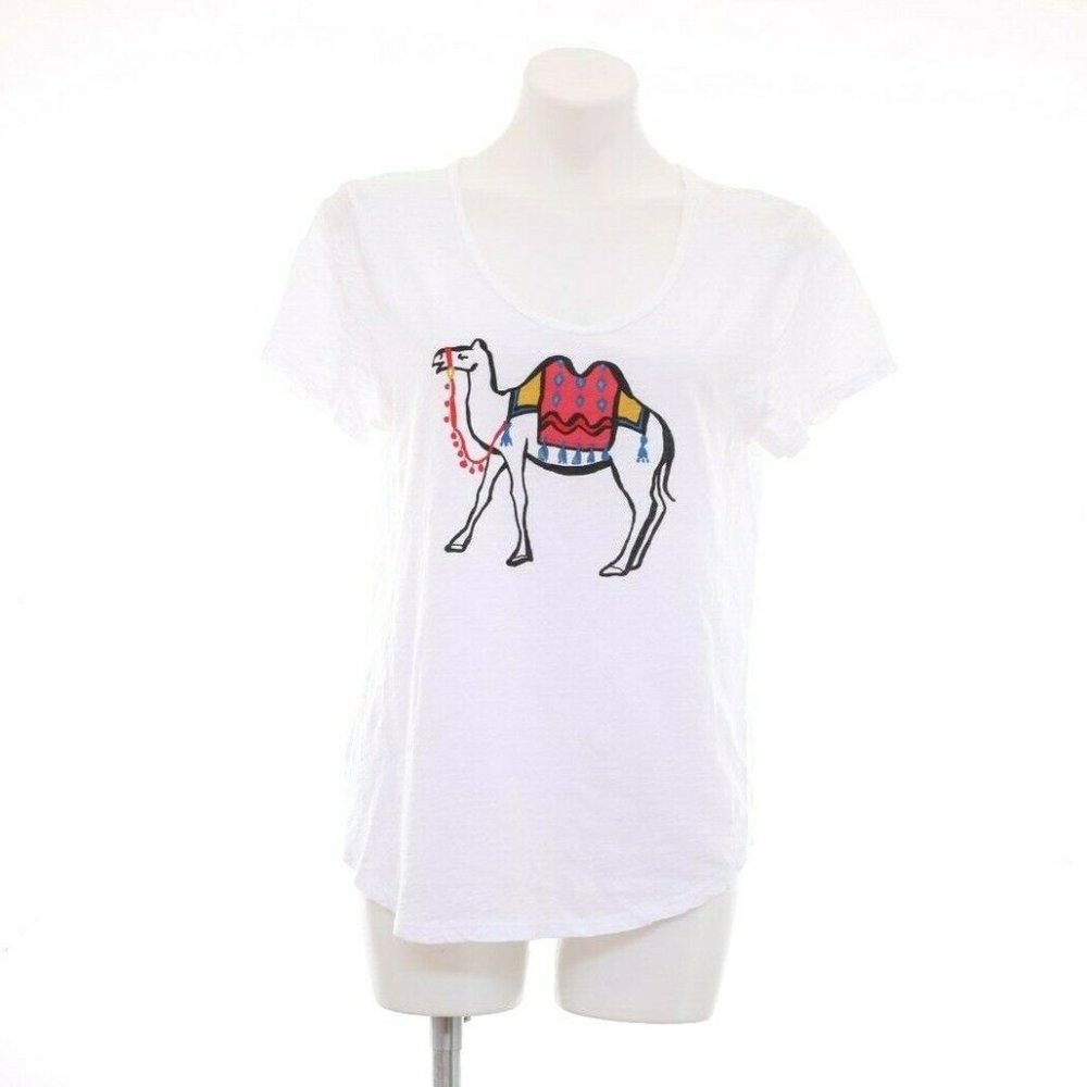 *LOFT Outlet Camel Tee Size L